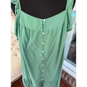 Target Green Sundress – Vibrant Color, Flowing Fit, Plus Size 3X